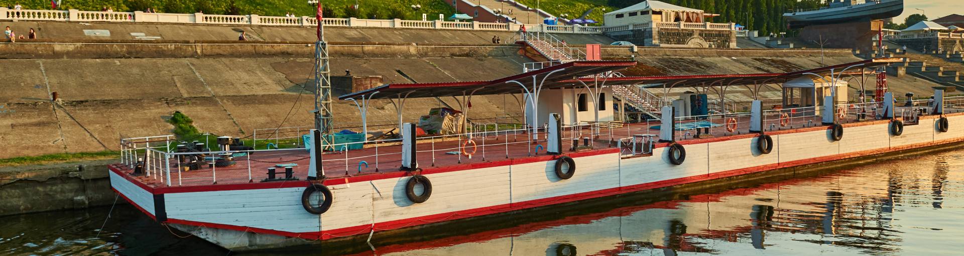 Перекрытие набережной в Нижнем Новгороде