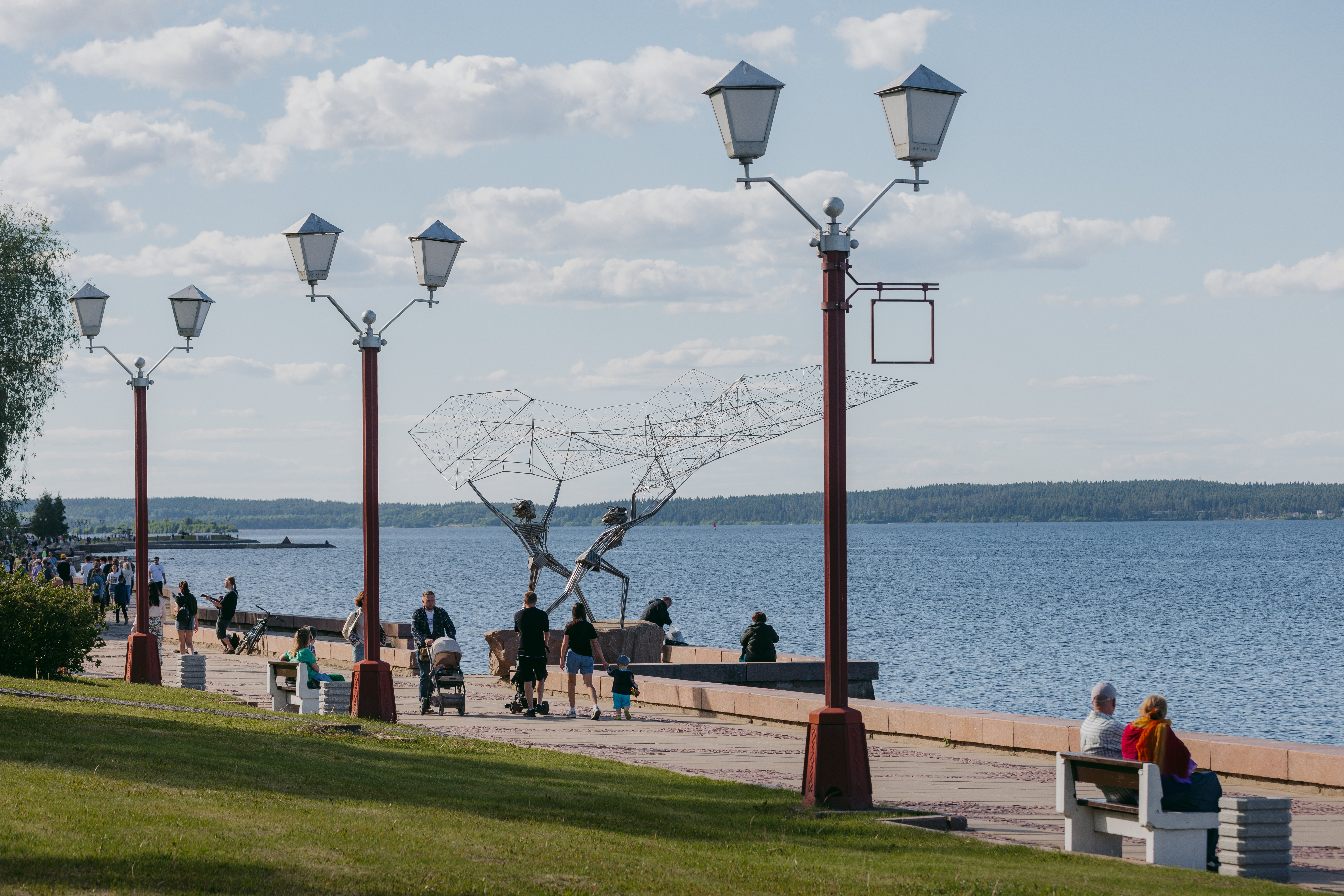 Авто-пешеходная экскурсия по Медвежьегорску, Кондопоге и Петрозаводску