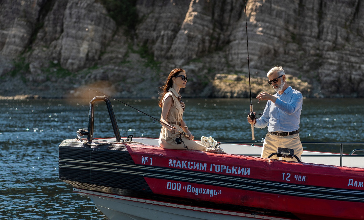 Рыбалка на Енисее