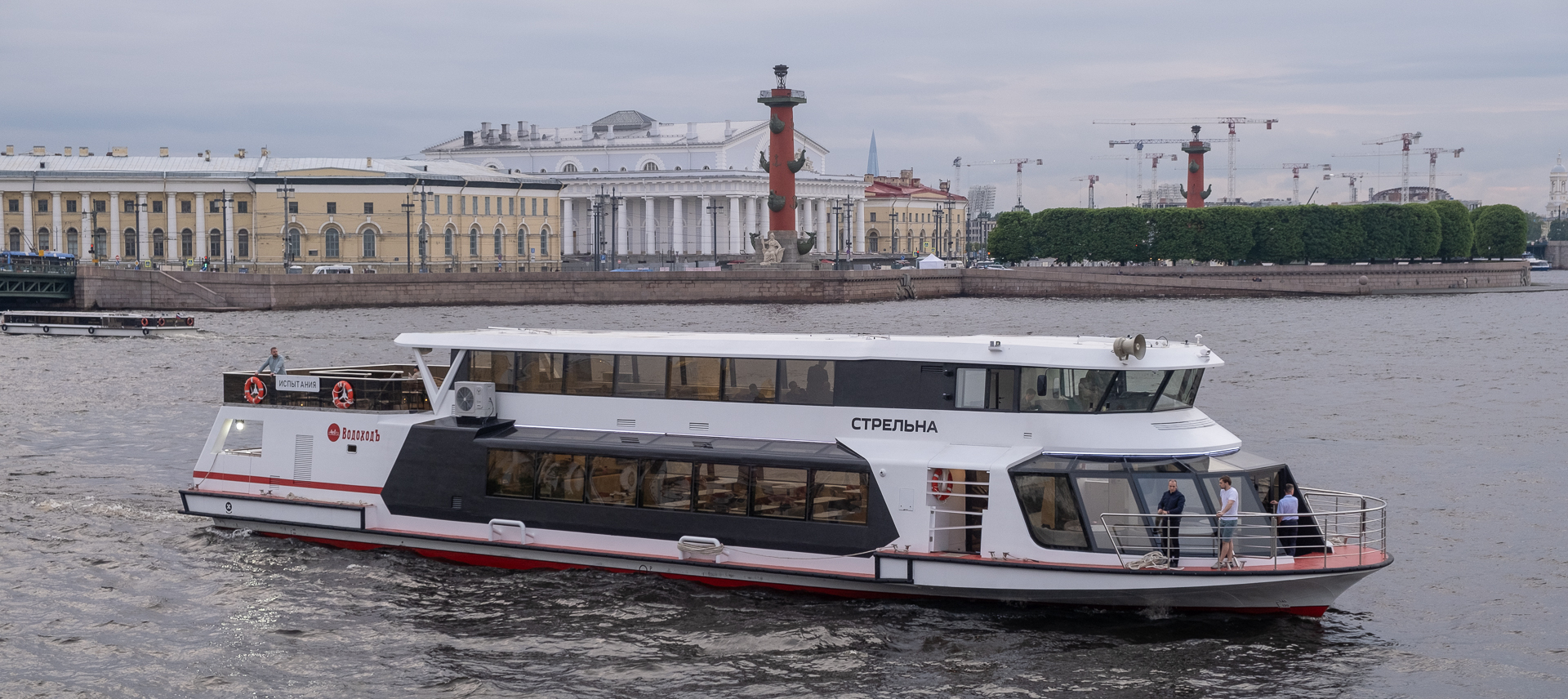 НОВОЕ ЭЛЕКТРОСУДНО «СТРЕЛЬНА» БУДЕТ ПРЕДСТАВЛЕНО НА ПМЭФ-2025