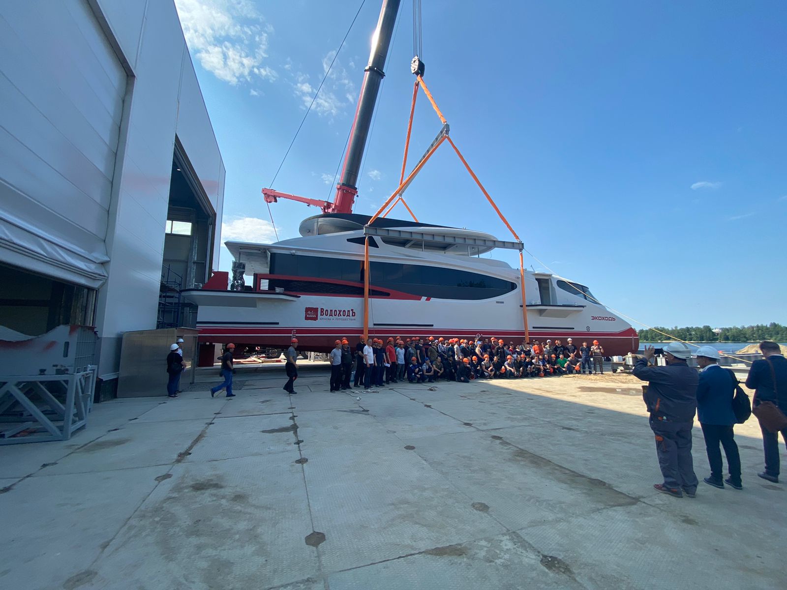 ЭкоходЪ от ВодоходЪ: запуск серии экологичных судов