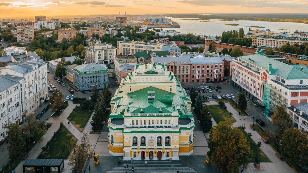 Записки профессионального путешественника: Полет над Нижним Новгородом