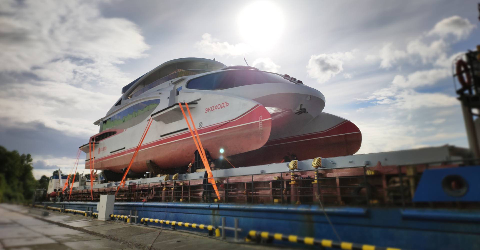 Первый «ЭкоходЪ» отправился на Енисей