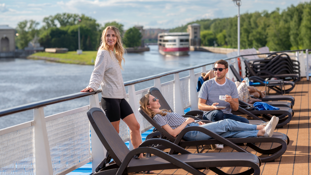 Отдых на палубе