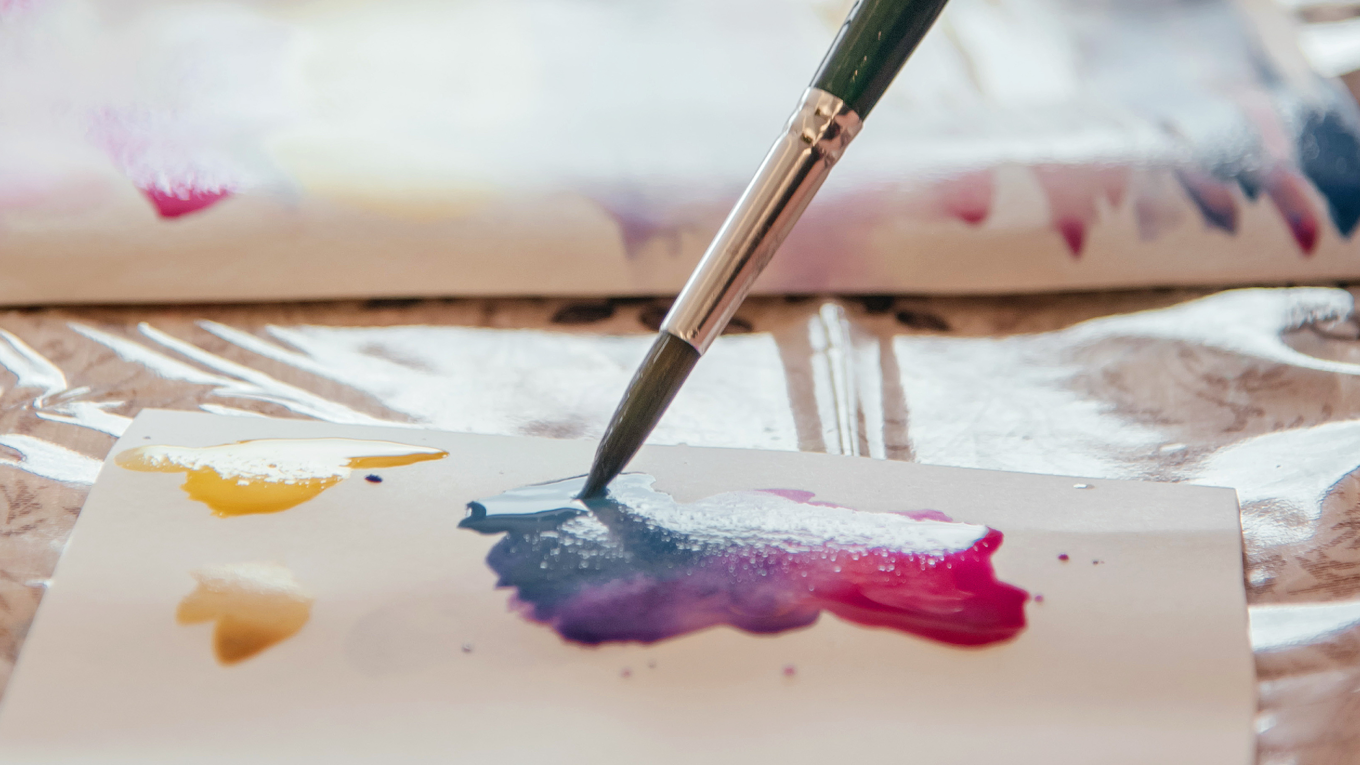 Создание картины в технике флип-флоп