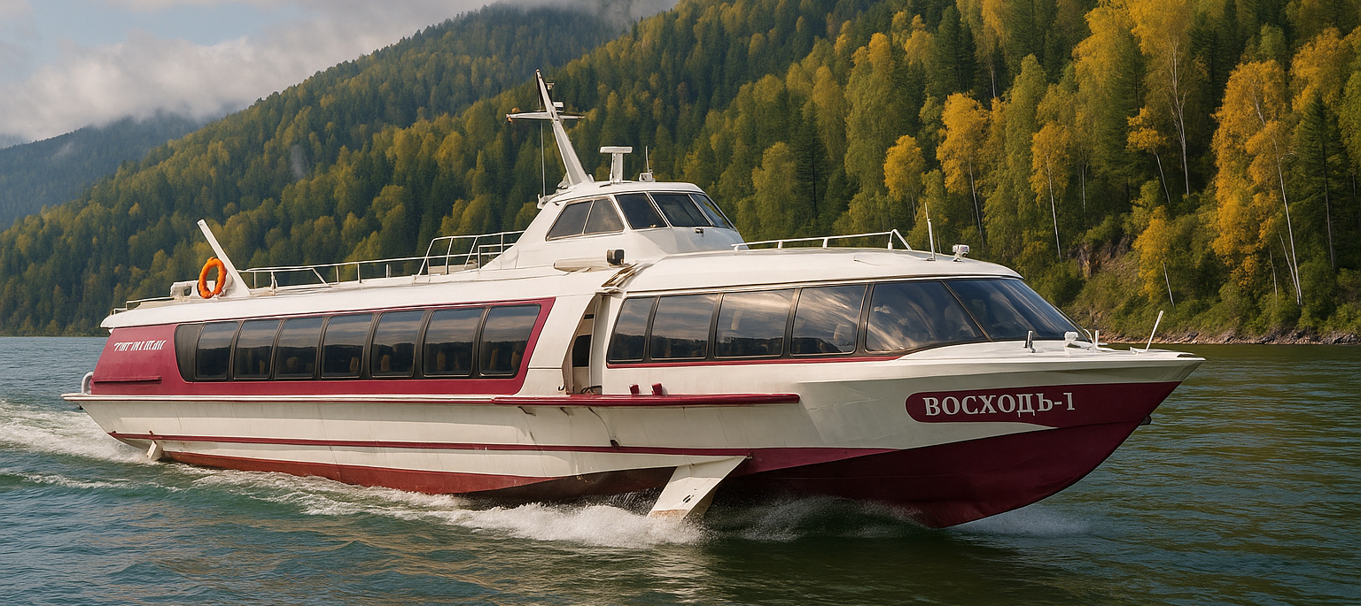 «ВОДОХОДЪ. ПАССАЖИРСКИЙ ПОРТ» ОТКРЫЛ СКОРОСТНОЙ ВОДНЫЙ МАРШРУТ МЕЖДУ КРАСНОЯРСКОМ И ДИВНОГОРСКОМ