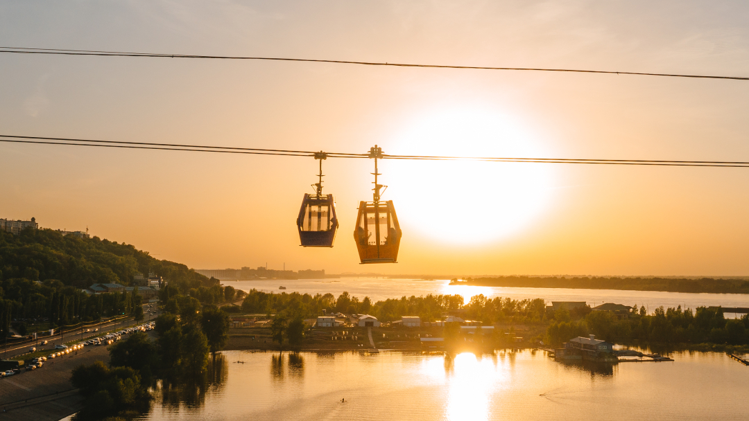 Записки профессионального путешественника: Нижегородская канатная дорога